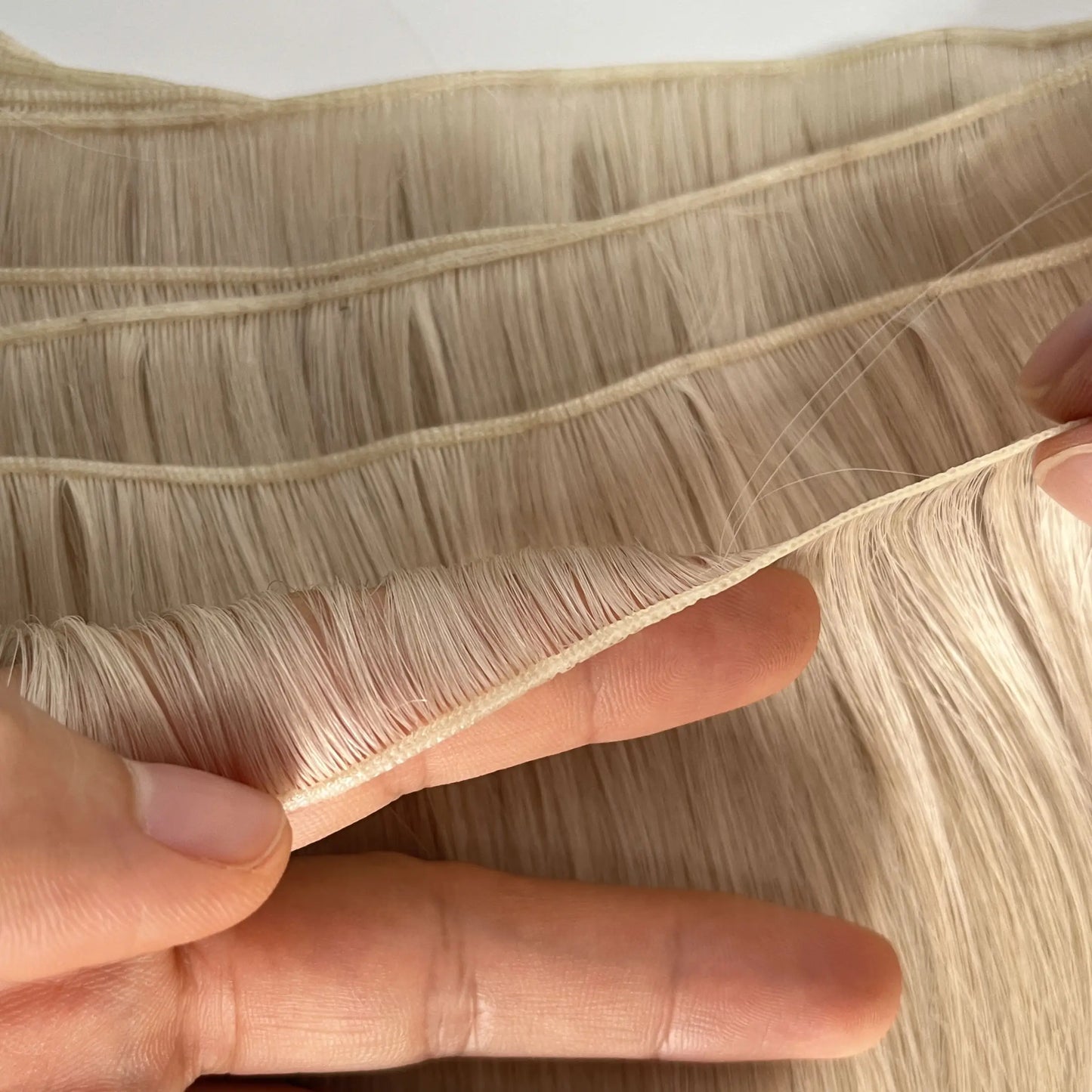 Light Ash Brown #LA Genius Weft Hair -- 50g