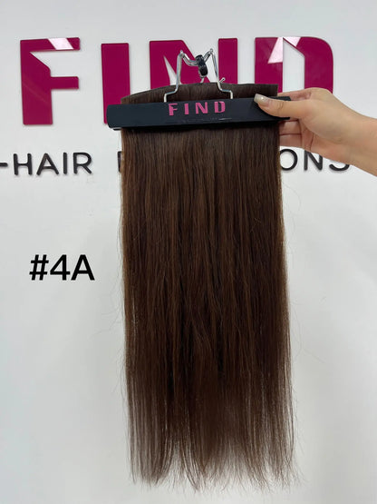 Light Brown to Platinum Blonde Ombre #P17/60 Invisible Clip in Hair Extensions --- 130g-150g
