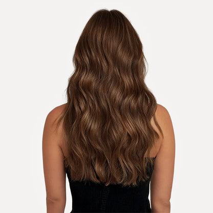 Medium Ash Brown #IV Genius Weft Hair -- 50g