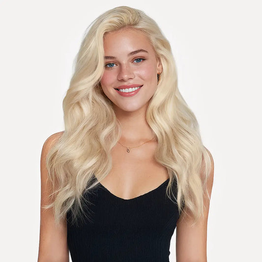Platinum Blonde #60A Genius Weft Hair -- 50g