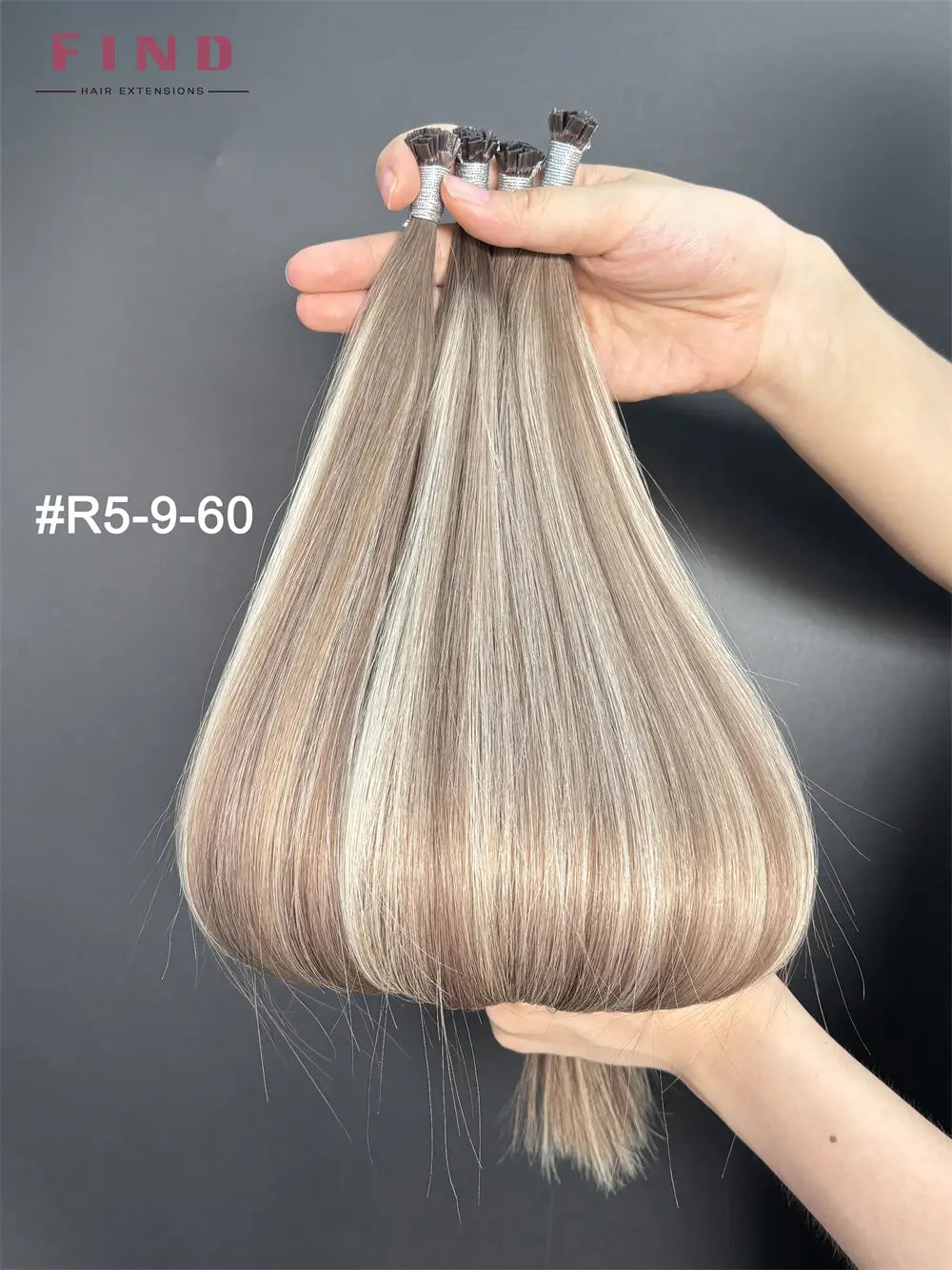 Medium Brown #OL Flat Tips Hair Extension -- 25g