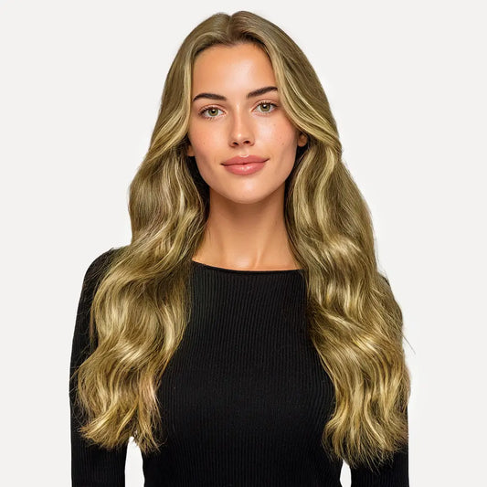 Medium Ash Brown #IV Genius Weft Hair -- 50g