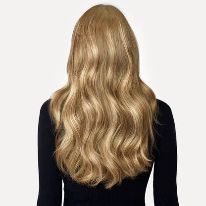 Light Golden Blonde #613N Double Drawn Cuticle Tape-ins -- 50g