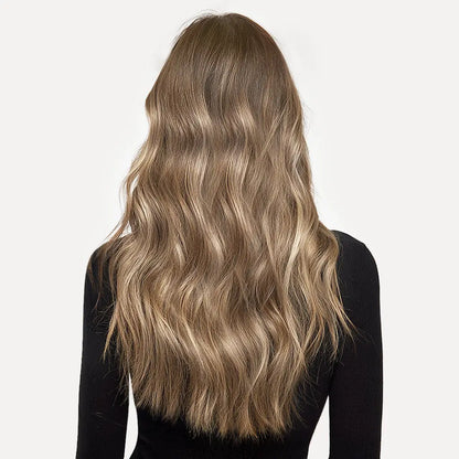 Light Brown to Platinum Blonde Ombre #P18/60A Flat Tips Hair Extension -- 25g