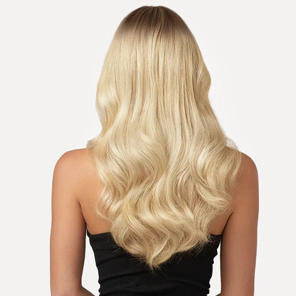 Dark Brown to Light Brown Ombre #R2 - 4/8 Genius Weft Hair -- 50g