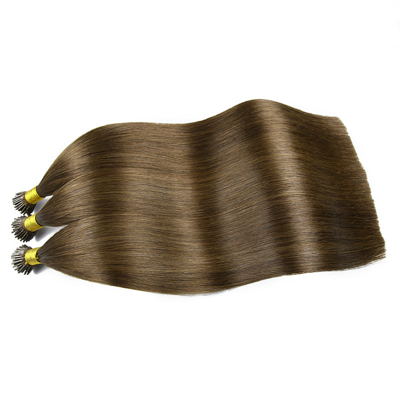 Blonde I Tip Keratin Remy Hair Extensions
