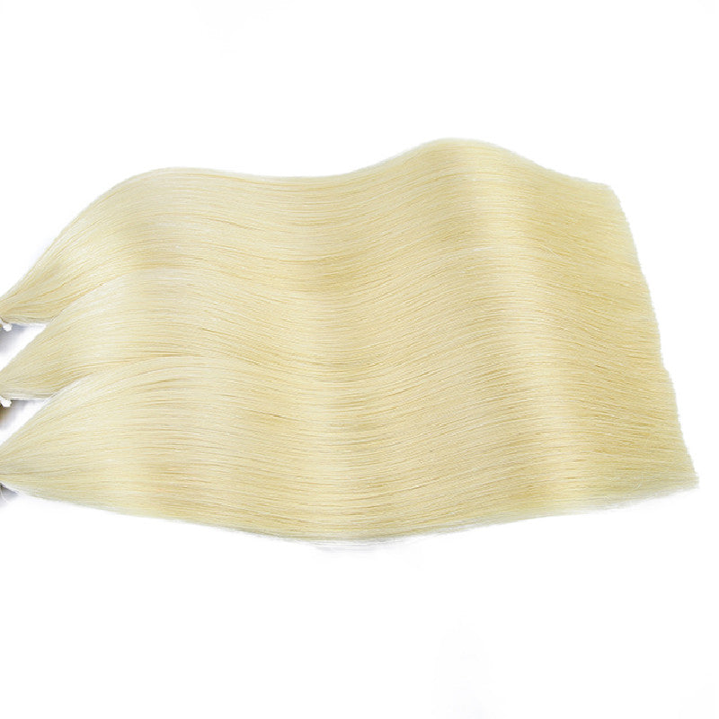 Strawberry Blonde Nano Tip Keratin Remy Hair Extensions