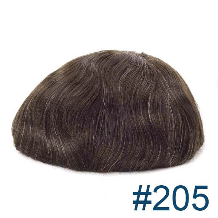 HOLLYWOOD French Lace Hair Replacement System Stock Toupee For Men
