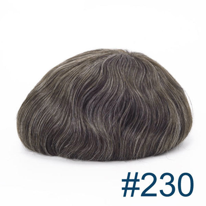 HOLLYWOOD French Lace Hair Replacement System Stock Toupee For Men