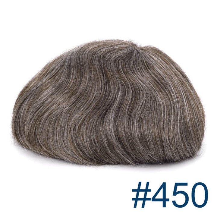 HOLLYWOOD French Lace Hair Replacement System Stock Toupee For Men